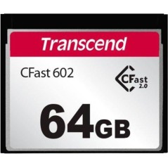 Transcend Memory Card 64 Gb CFast 2.0 - TS64GCFX602
